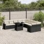 11-piece garden sofa set and black synthetic rattan cushions by vidaXL, Garden sets - Ref: Foro24-3267536, Price: 688,16 €, D...