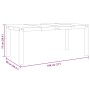 Esstisch Panama aus massivem Kiefernholz 180x90x75 cm von vidaXL, Küchen- und Esstische - Ref: Foro24-4005708, Preis: 221,25 ...