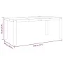 Esstisch Panama aus massivem Kiefernholz 180x90x75 cm von vidaXL, Küchen- und Esstische - Ref: Foro24-4005708, Preis: 221,25 ...