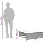 Gartenhocker mit Kissen 4 Stück hellgraues PE-Rattan von vidaXL, Hocker für den Außenbereich - Ref: Foro24-368367, Preis: 131...