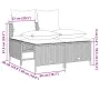 Garden sofa set with cushions 4 pieces beige synthetic rattan by vidaXL, Garden sets - Ref: Foro24-368384, Price: 190,68 €, D...