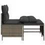 4-piece garden sofa set and gray synthetic rattan cushions by vidaXL, Garden sets - Ref: Foro24-368373, Price: 173,43 €, Disc...