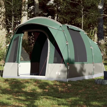 Green waterproof 3-person tunnel tent by vidaXL, tents - Ref: Foro24-94622, Price: 193,77 €, Discount: %