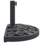 Semicircular umbrella base for Ø38/48 mm poles 9 kg by vidaXL, Umbrella bases - Ref: Foro24-4007970, Price: 51,90 €, Discount: %