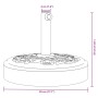 Semicircular umbrella base for Ø38/ 48 mm poles 25 kg by vidaXL, Umbrella bases - Ref: Foro24-4007972, Price: 54,72 €, Discou...