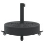 Runder Schirmständer mit Rollen für Stock Ø38/48 mm 27 kg von vidaXL, Schirmständer - Ref: Foro24-4007985, Preis: 69,88 €, Ra...