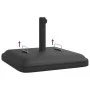 Square umbrella base with handles for pole Ø38/48 mm 27 kg by vidaXL, Umbrella bases - Ref: Foro24-4007987, Price: 59,86 €, D...