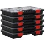 Accessory boxes 10 units polypropylene 34.5x25x5 cm by vidaXL, Toolboxes - Ref: Foro24-3106443, Price: 88,63 €, Discount: %
