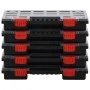 Accessory boxes 10 units polypropylene 34.5x25x5 cm by vidaXL, Toolboxes - Ref: Foro24-3106443, Price: 88,63 €, Discount: %