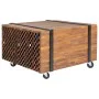 Beistelltisch aus Teakholz 60x60x38 cm von vidaXL, Seitentische - Ref: Foro24-244515, Preis: 84,18 €, Rabatt: %