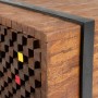 Teak wood side table 60x60x38 cm by vidaXL, Side tables - Ref: Foro24-244515, Price: 108,88 €, Discount: %