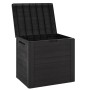 Braune Garten-Aufbewahrungsbox aus Polypropylen, 58,5 x 46 x 55 cm von vidaXL, Aufbewahrungsboxen für den Außenbereich - Ref:...