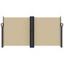 Toldo lateral retráctil beige 120x600 cm de vidaXL, Sombrillas - Ref: Foro24-4004600, Precio: 116,72 €, Descuento: %