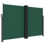 Dark green retractable side awning 160x600 cm by vidaXL, Umbrellas - Ref: Foro24-4004635, Price: 135,79 €, Discount: %