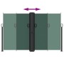 Dunkelgrüne einziehbare Seitenmarkise 160x600 cm von vidaXL, Sonnenschirme - Ref: Foro24-4004635, Preis: 135,79 €, Rabatt: %