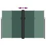 Dunkelgrüne einziehbare Seitenmarkise 220x600 cm von vidaXL, Sonnenschirme - Ref: Foro24-4004680, Preis: 146,75 €, Rabatt: %