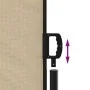Toldo lateral retráctil beige 120x1000 cm de vidaXL, Sombrillas - Ref: Foro24-4004705, Precio: 114,97 €, Descuento: %