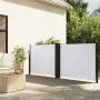 White retractable side awning 100x600 cm by vidaXL, Umbrellas - Ref: Foro24-4004586, Price: 104,65 €, Discount: %
