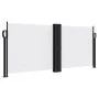 White retractable side awning 100x600 cm by vidaXL, Umbrellas - Ref: Foro24-4004586, Price: 104,65 €, Discount: %