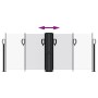 White retractable side awning 100x600 cm by vidaXL, Umbrellas - Ref: Foro24-4004586, Price: 106,46 €, Discount: %