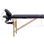 Klappbare Massageliege 2 Zonen Holz lila von vidaXL, Massageliegen - Ref: Foro24-110186, Preis: 166,67 €, Rabatt: %