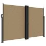 Taupe gray retractable side awning 160x1200 cm by vidaXL, Umbrellas - Ref: Foro24-4004829, Price: 149,00 €, Discount: %