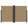 Taupe gray retractable side awning 160x1200 cm by vidaXL, Umbrellas - Ref: Foro24-4004829, Price: 149,00 €, Discount: %