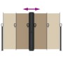 Toldo lateral retráctil gris taupe 160x1200 cm de vidaXL, Sombrillas - Ref: Foro24-4004829, Precio: 151,40 €, Descuento: %