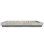 Bed frame with LED lights concrete gray wood 150x200 cm by vidaXL, Beds and slatted bases - Ref: Foro24-3281094, Price: 178,1...