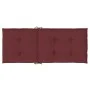 High back chair cushions 6 pcs red melange fabric by vidaXL, Cushions for chairs and sofas - Ref: Foro24-4002441, Price: 82,1...