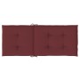 Kissen für Hochlehner, 6 Stück, roter Melange-Stoff von vidaXL, Kissen für Stühle und Sofas - Ref: Foro24-4002441, Preis: 83,...