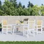 Kissen für niedrige Rückenlehne, 4 Einheiten, beige Melange-Stoff, 100 x 50 x 4 cm von vidaXL, Kissen für Stühle und Sofas - ...