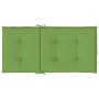 Kissen für niedrige Rückenlehne, 6 Stück, grüner Melange-Stoff, 100 x 50 x 4 cm von vidaXL, Kissen für Stühle und Sofas - Ref...
