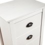 Hill Nachttisch aus massivem Kiefernholz weiß 46x35x49,5 cm von vidaXL, Sideboards - Ref: Foro24-288912, Preis: 114,51 €, Rab...