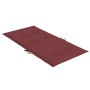Niedriglehner-Stuhlkissen, 6 Einheiten, roter Melange-Stoff von vidaXL, Kissen für Stühle und Sofas - Ref: Foro24-4002474, Pr...