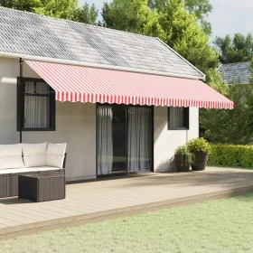 Ersatz-Markisen-Volantstoff, rot-weiß gestreift, 6 m von vidaXL, Markisen - Ref: Foro24-367803, Preis: 16,31 €, Rabatt: %