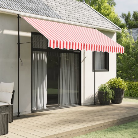 Rot-weiß gestreifter Ersatzstoff für Markisenvolants, 3 m von vidaXL, Markisen - Ref: Foro24-367798, Preis: 13,60 €, Rabatt: %