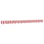 Red and white striped replacement awning valance fabric 3 m by vidaXL, Awnings - Ref: Foro24-367798, Price: 13,33 €, Discount: %