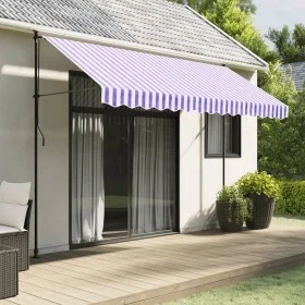Replacement awning valance fabric blue and white stripes 3.5 m by vidaXL, Awnings - Ref: Foro24-367745, Price: 13,53 €, Disco...