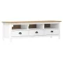 Hill TV cabinet solid white pine wood 158x40x47 cm by vidaXL, TV Furniture - Ref: Foro24-288930, Price: 159,10 €, Discount: %