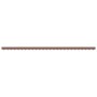 Brown striped replacement awning valance fabric 6 m by vidaXL, Awnings - Ref: Foro24-367785, Price: 16,83 €, Discount: %