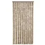 Dunkelbrauner und beiger Chenille-Fliegenvorhang, 100 x 220 cm von vidaXL, Moskitonetze für Fenster - Ref: Foro24-377358, Pre...