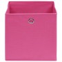 Aufbewahrungsboxen 10 Stück rosa Stoff 32x32x32 cm von vidaXL, Aufbewahrungskörbe - Ref: Foro24-288347, Preis: 51,61 €, Rabat...
