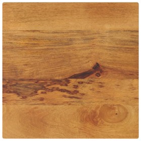 Tablero de mesa cuadrado madera maciza de mango 60x60x3,8 cm