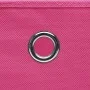 Storage boxes 10 units pink fabric 32x32x32 cm by vidaXL, Storage baskets - Ref: Foro24-288347, Price: 50,61 €, Discount: %