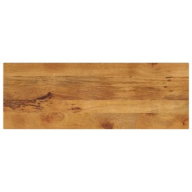 Tablero de mesa rectangular madera maciza mango 140x60x3,8 cm