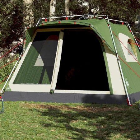 Familiencampingzelt für 7 Personen, schnell zu öffnen, grün von vidaXL, Zelte - Ref: Foro24-4004216, Preis: 176,77 €, Rabatt: %