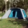 Tienda familiar con porche 9 personas apertura rápida azul de vidaXL, Tiendas de campaña - Ref: Foro24-4004214, Precio: 272,8...