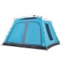 Familienzelt mit Veranda für 9 Personen, schnell zu öffnen, blau von vidaXL, Zelte - Ref: Foro24-4004214, Preis: 276,44 €, Ra...