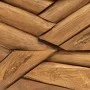 Mesa de centro madera maciza de teca erosionada 110x35x38 cm de vidaXL, Mesas de centro - Ref: Foro24-326174, Precio: 108,82 ...